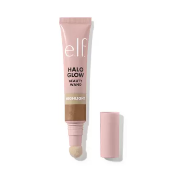 e.l.f - Halo Glow Highlight Beauty Wand - Liquid Gold - Gold for Medium Rich