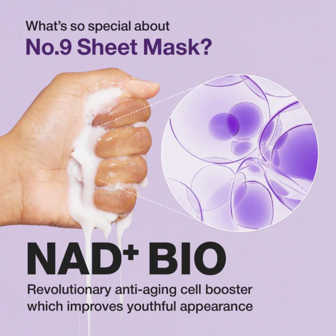 Numbuzin No.9 NAD Bio Lifting-sil Full Cover Facial Mask 20ml+28ml*4ea