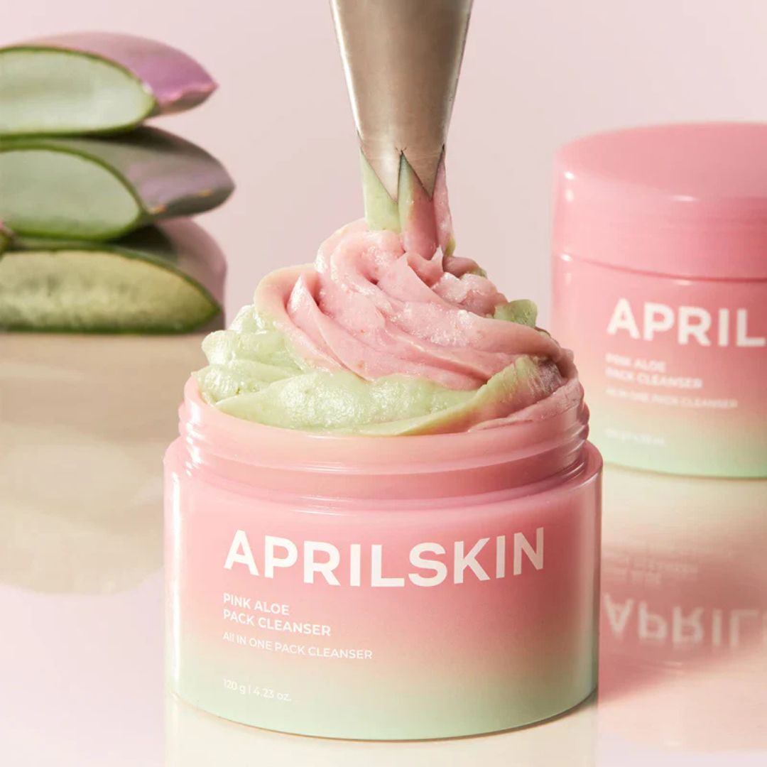 APRILSKIN - Pink Aloe Pack Cleanser 120g