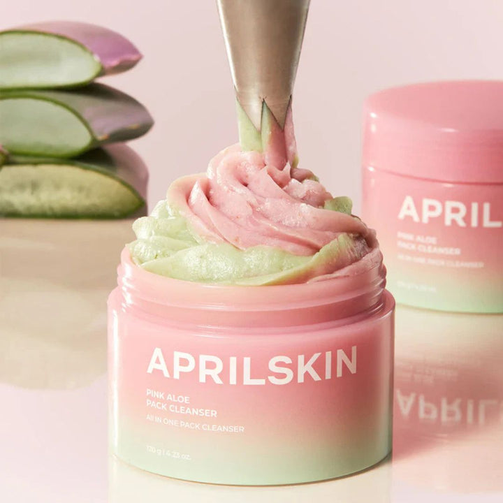 APRILSKIN - Pink Aloe Pack Cleanser 120g