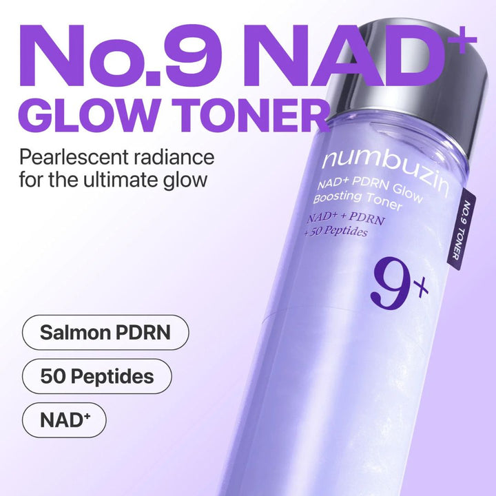 NUMBUZIN - No.9+ NAD+ PDRN Glow Boosting Toner 150ml