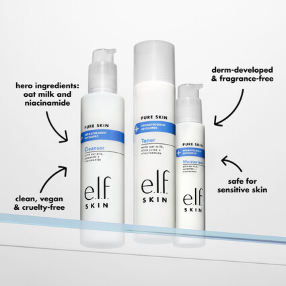 e.l.f. Pure Skin Moisturizer – Fragrance-Free Daily Hydration