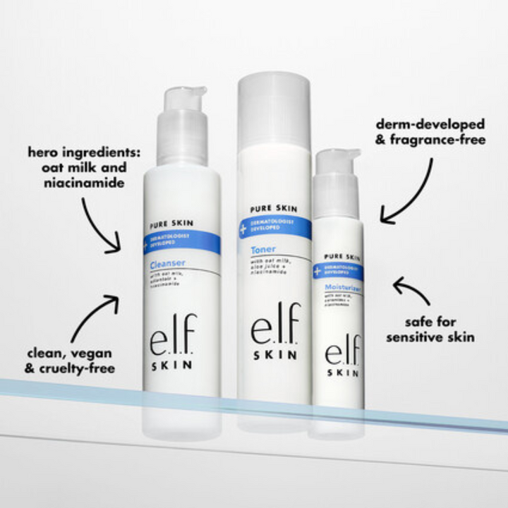 e.l.f. Pure Skin Moisturizer – Fragrance-Free Daily Hydration