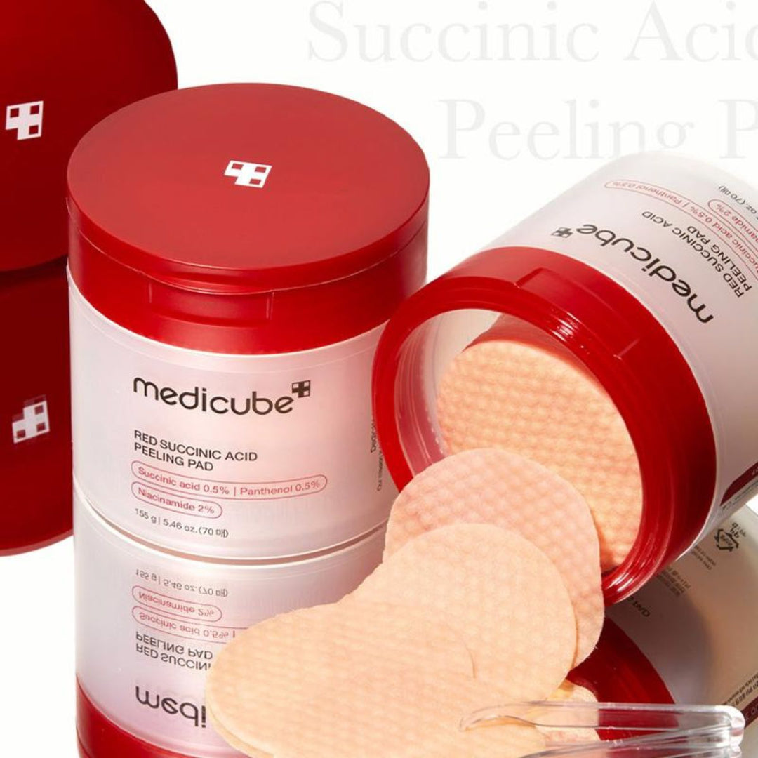 Medicube Red Succinic Peeling Pad 2024 (70ea / 155g)