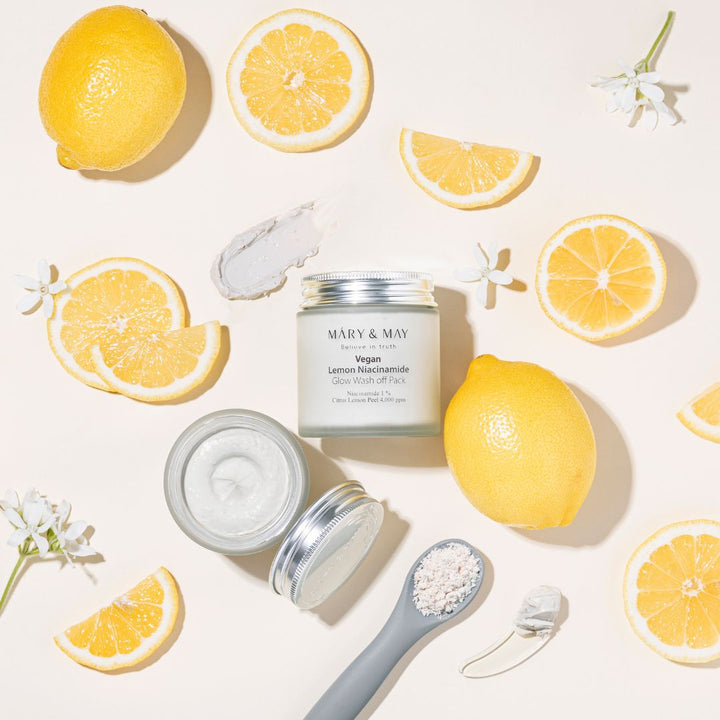 Mary&May Lemon Niacinamide Glow Wash Off Pack 125g