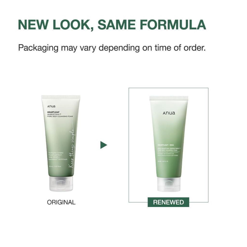 ANUA - Heartleaf Quercetinol Pore Deep Cleansing Foam 150ml