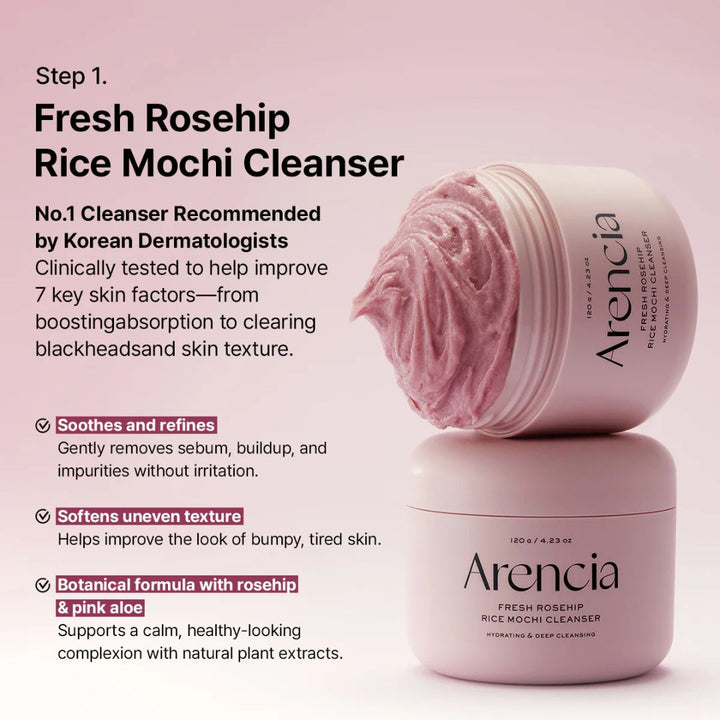 Arencia - Red Collagen Jello Skin Trio Poreless Skin Routine