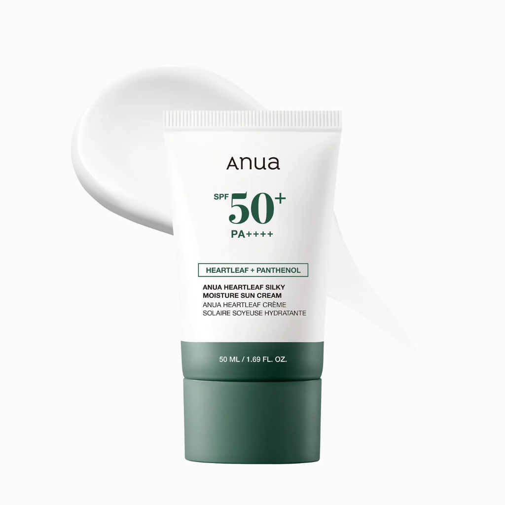 ANUA - Heartleaf Silky Moisture Sun Cream SPF50+ PA++++ 50ml