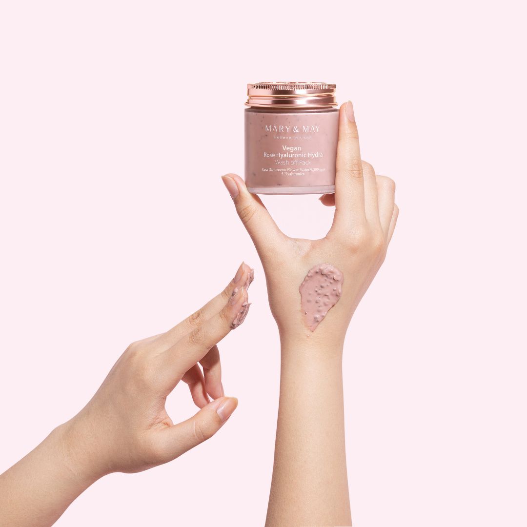 Mary & May Rose Hyaluronic Hydra Wash Off Pack 125g