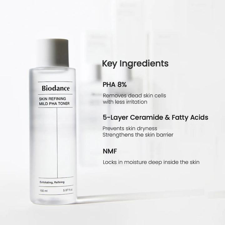 Biodance Skin Refining Mild PHA Toner 150ml