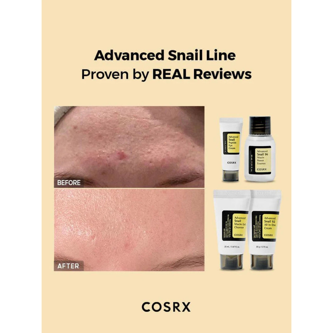 COSRX All About Snail Kit – Advanced Snail Kit (4-Piece Travel Set)