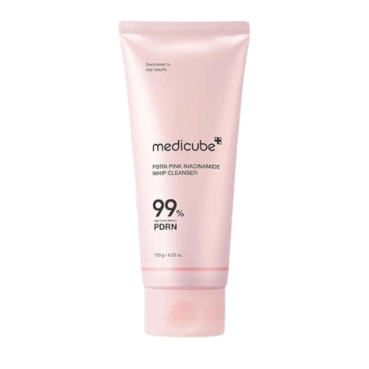 Medicube – PDRN Pink Niacinamide Whip Cleanser 120g