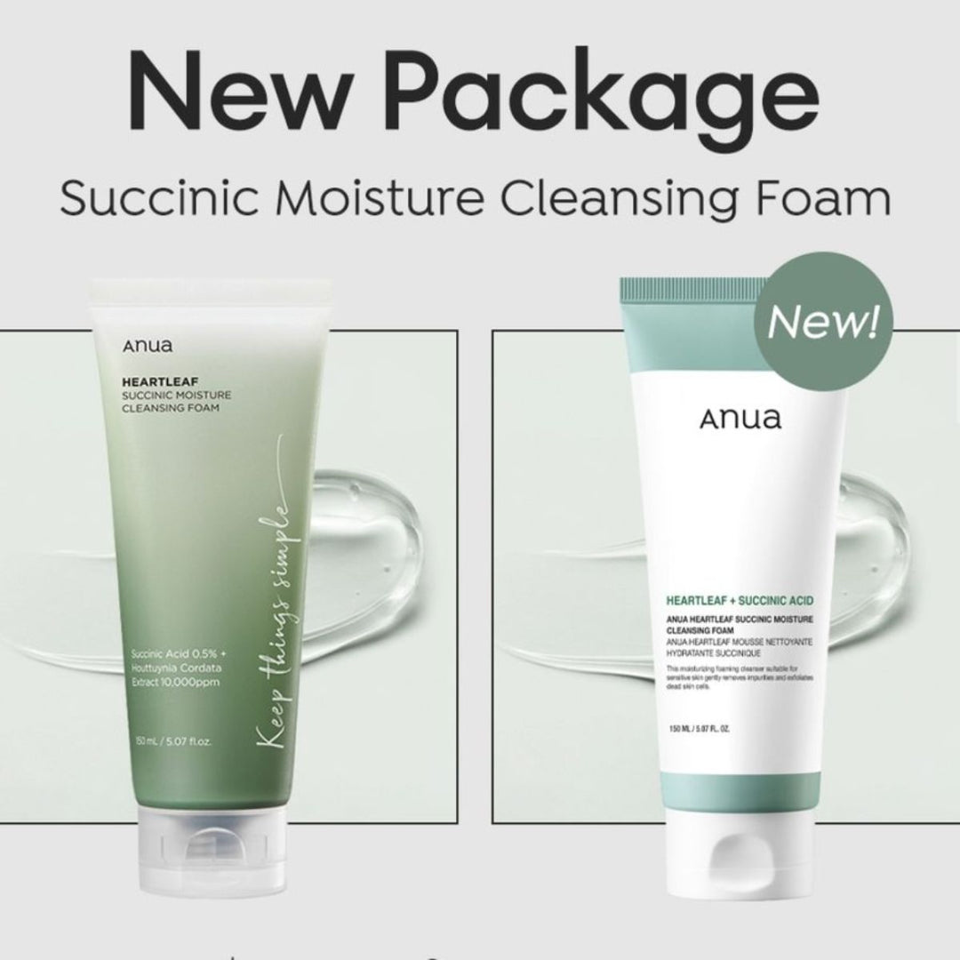 Anua Heartleaf Succinic Cleansing Foam 150ml