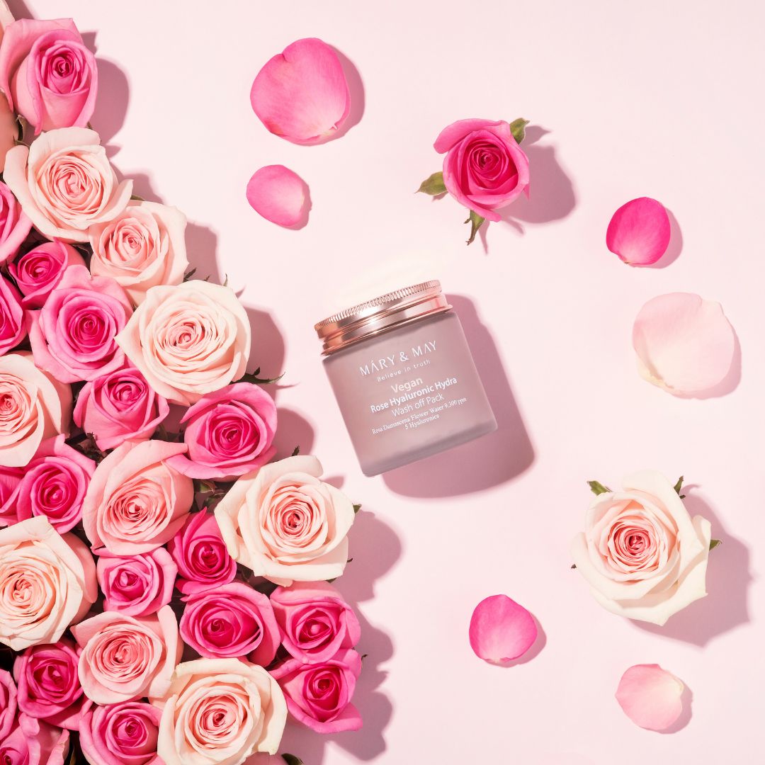 Mary & May Rose Hyaluronic Hydra Wash Off Pack 125g