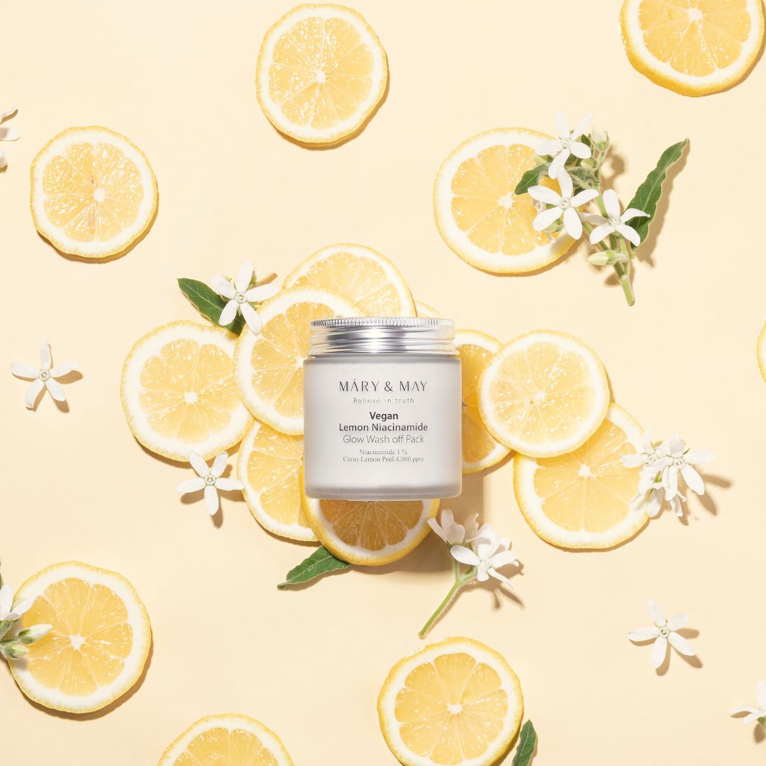 Mary&May Lemon Niacinamide Glow Wash Off Pack 125g