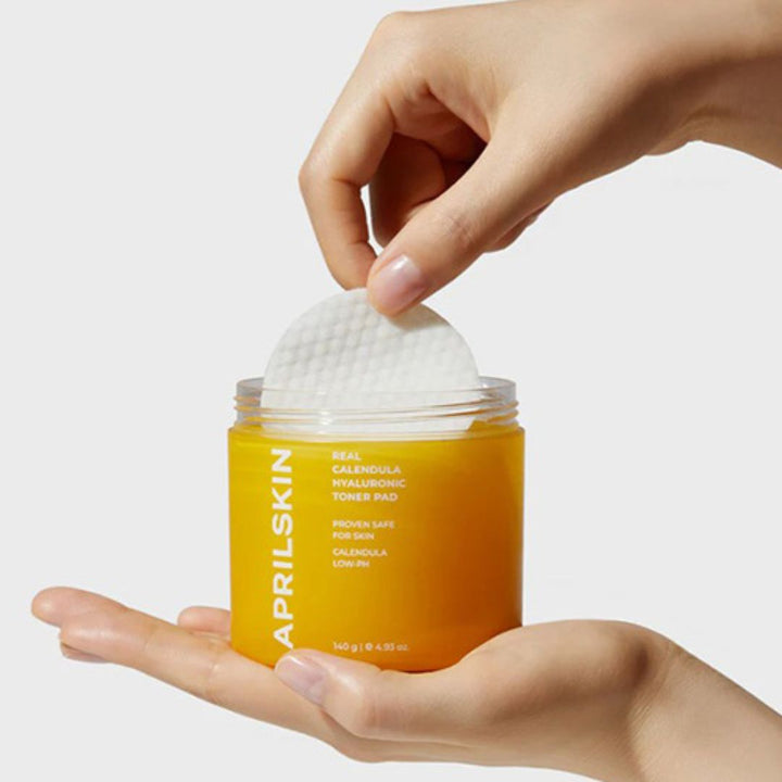 APRILSKIN - Calendula PHA Hyaluronic Toner Pads 140g 60 Pads