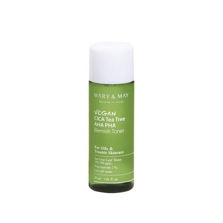 Mary&May Vegan CICA Tea Tree Toner Special Set (200ml+30ml+Eye cream 12g)