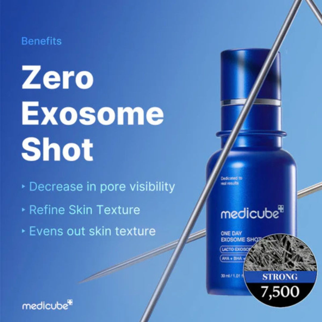 Medicube One Day Exosome Shot Pore Serum 7500 30ml