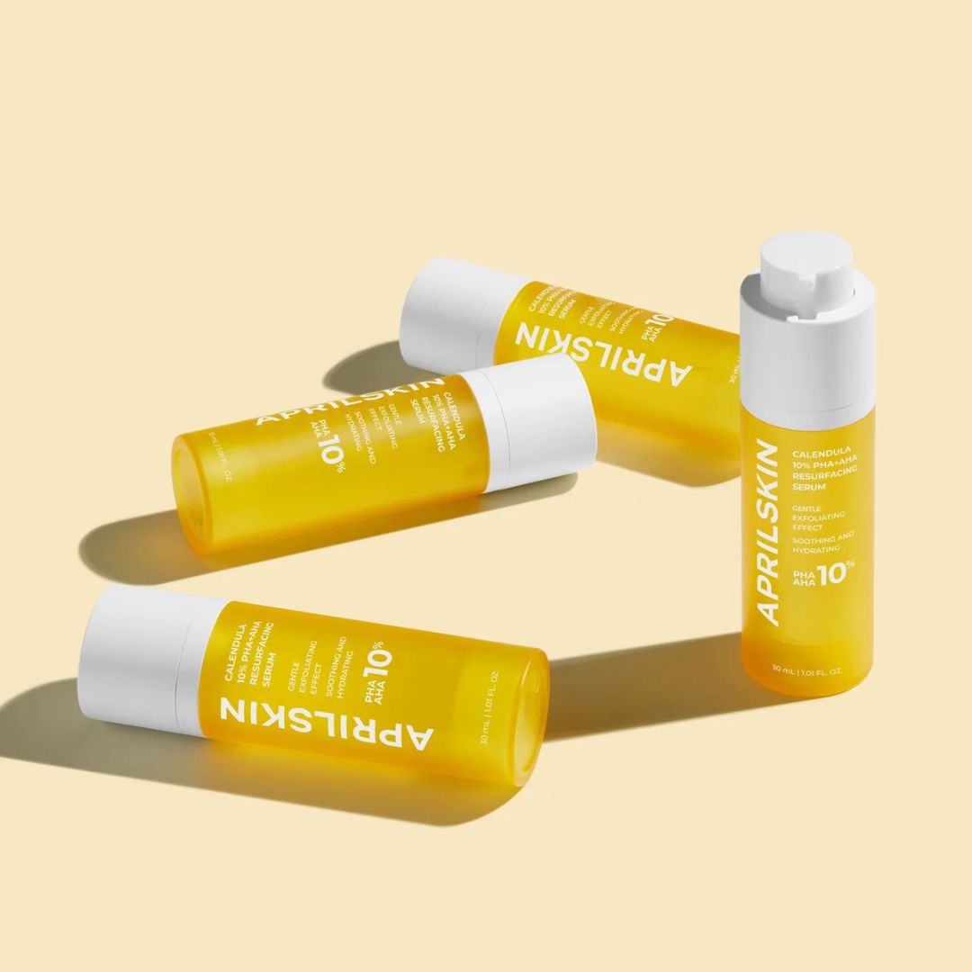 APRILSKIN - Calendula 10% PHA AHA Resurfacing Serum 30ml