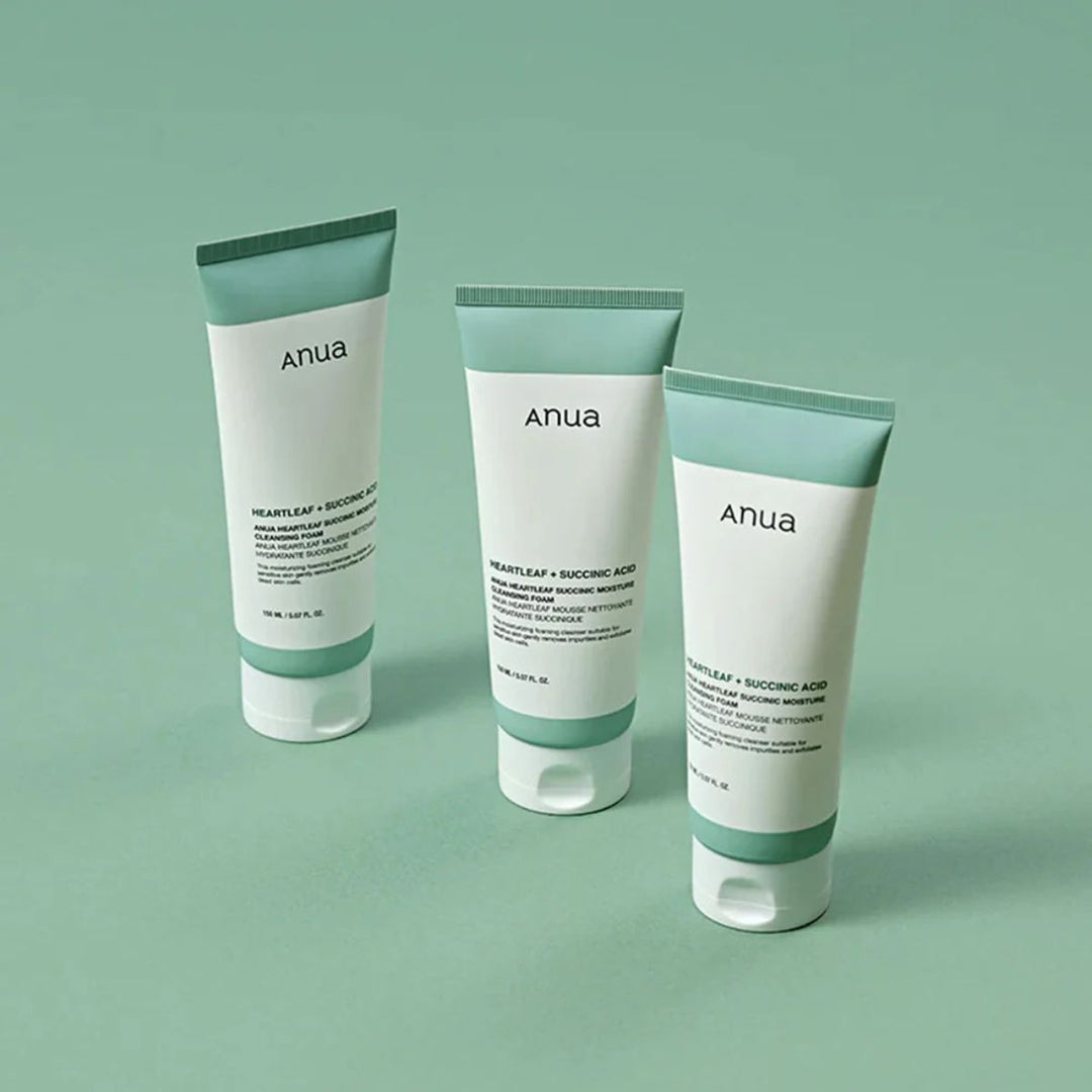 Anua Heartleaf Succinic Cleansing Foam 150ml