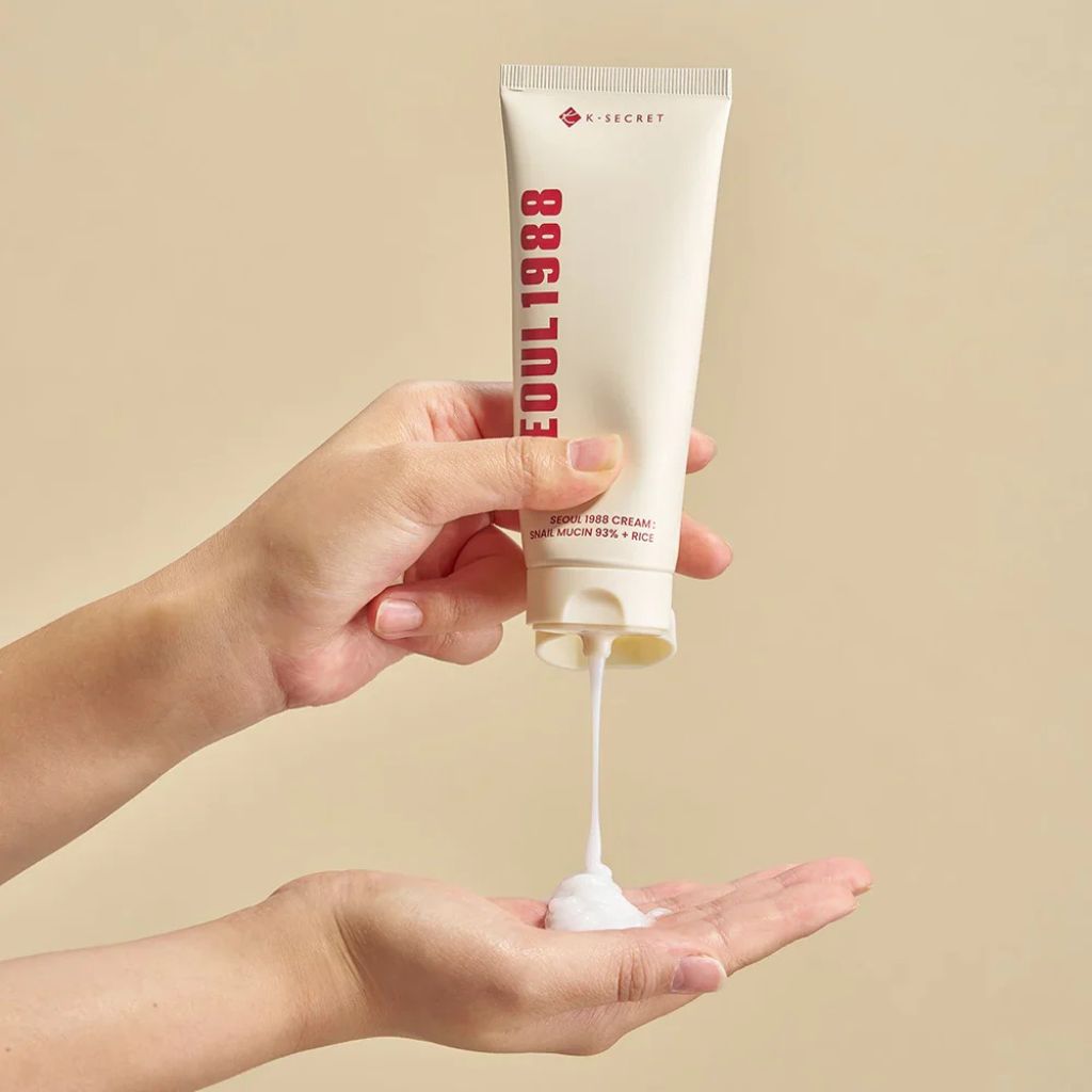 KSECRET - SEOUL 1988 Cream: Snail Mucin 93 Percent + Rice 50ml
