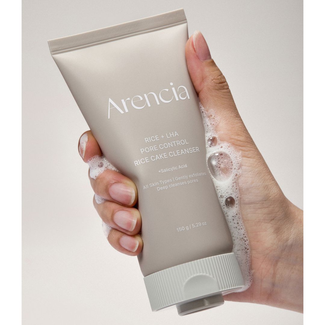 Arencia Rice + LHA Pore Control Rice Cake Cleanser 150g