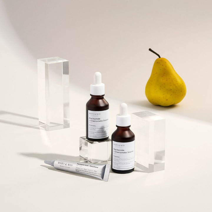 Mary&May Niacinamide Serum Duo Twin Pack (30ml x2 + Eye Cream 12g)