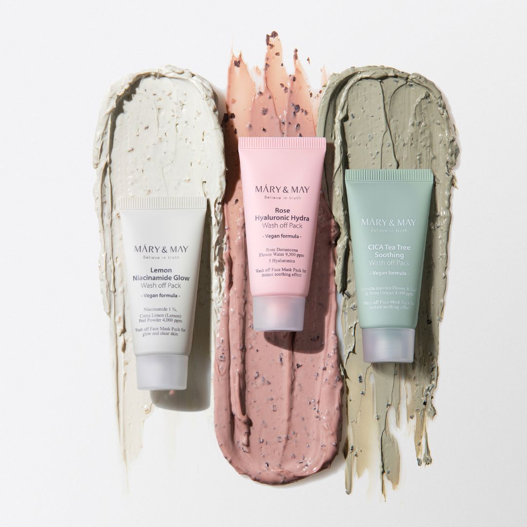 Mary&May Vegan Wash Off Mask Mini Gift Set (30g x5)