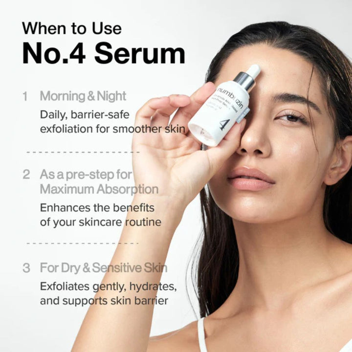 Numbuzin No.4 Ceramide AHA Glazed Skin Prep Serum Mini Kit 1.3ml*10EA