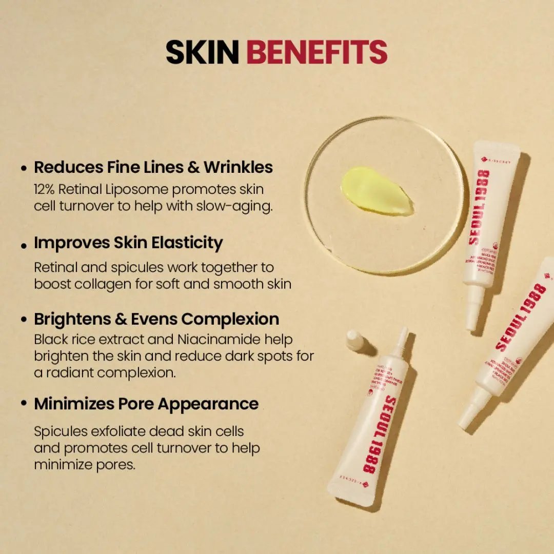 K-Secret - Seoul 1988 Advanced Shot: Retinal Liposome 12% + Black Rice K-Secret