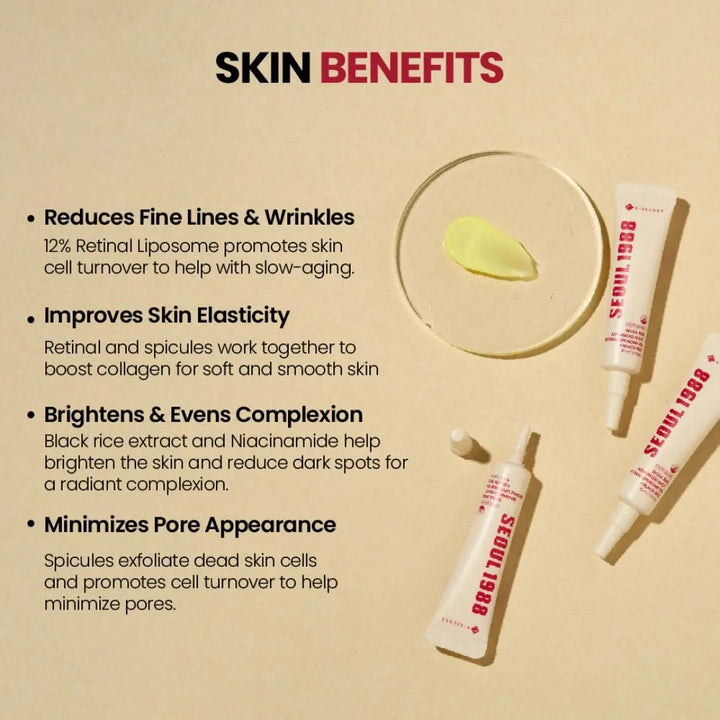 K-Secret - Seoul 1988 Advanced Shot: Retinal Liposome 12% + Black Rice K-Secret