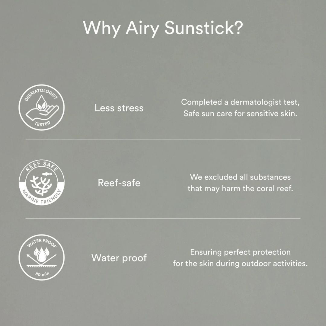 Abib Airy Sunstick Smoothing Bar SPF50+ PA++++ 23g