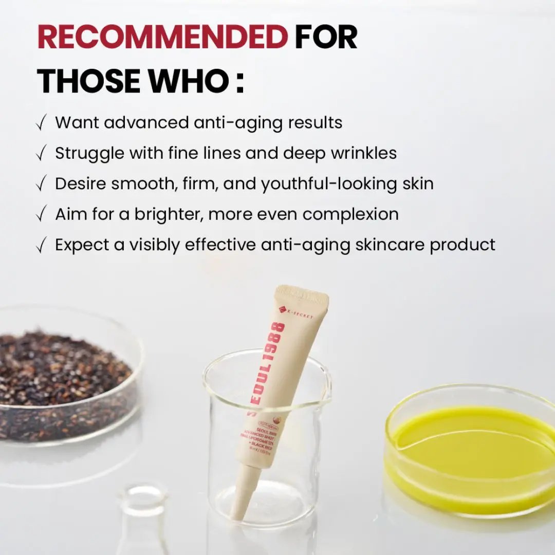 K-Secret - Seoul 1988 Advanced Shot: Retinal Liposome 12% + Black Rice K-Secret