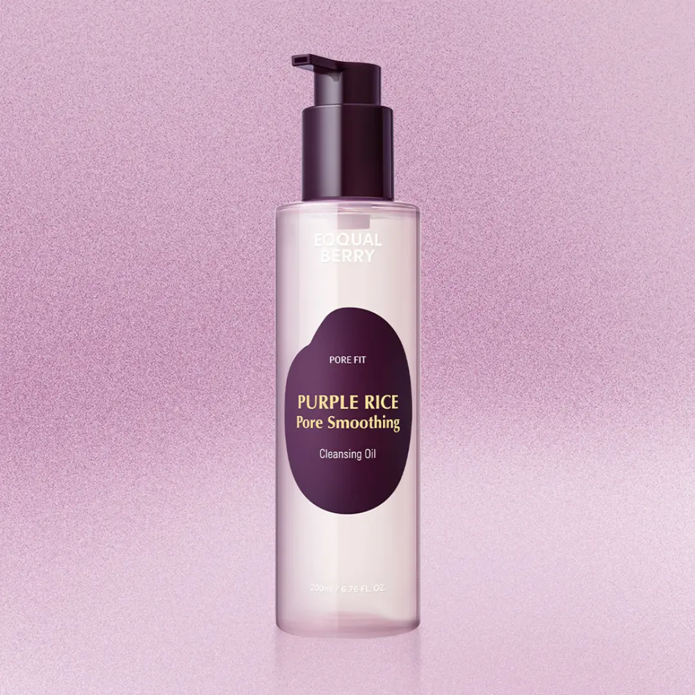 EQQUALBERRY - Purple Rice Pore Smoothing Cleansing Oil 200ml EQQUALBERRY