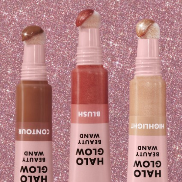 e.l.f - Halo Glow Highlight Beauty Wand - Liquid Gold - Gold for Medium Rich