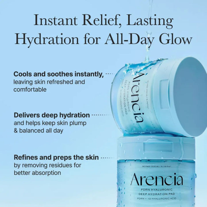 Arencia - PDRN Hyaluronic Deep Hydration Pad 140g 60 Pads
