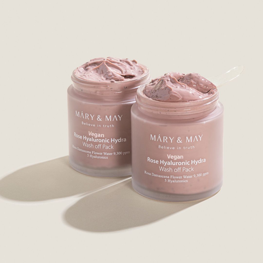 Mary & May Rose Hyaluronic Hydra Wash Off Pack 125g
