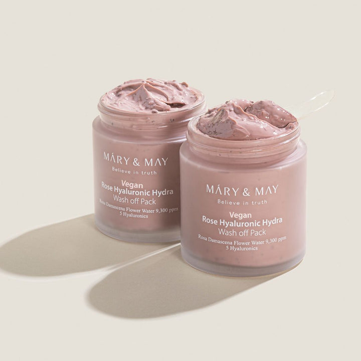 Mary & May Rose Hyaluronic Hydra Wash Off Pack 125g