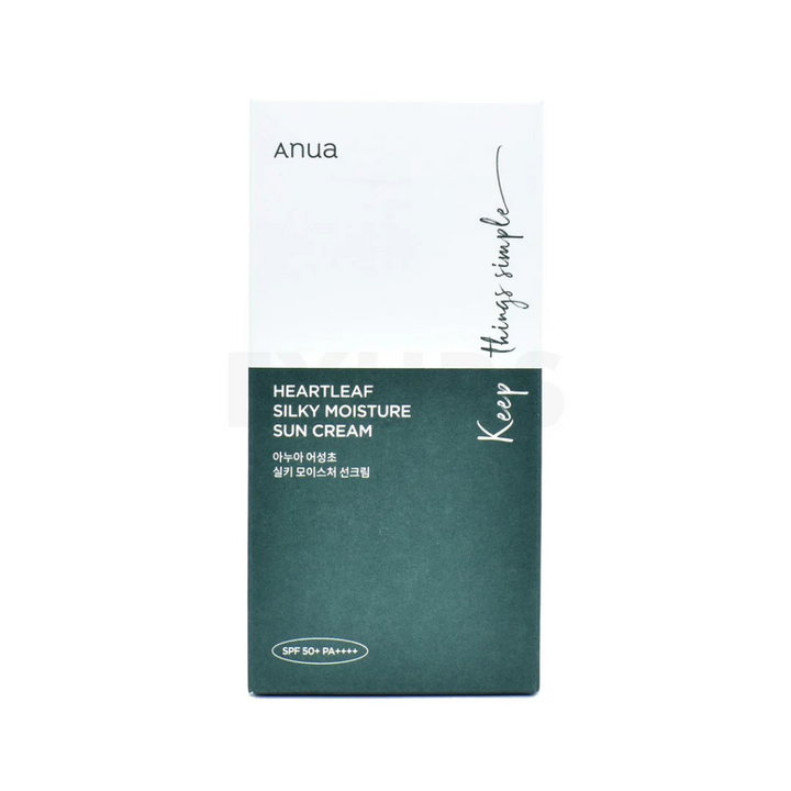 ANUA - Heartleaf Silky Moisture Sun Cream SPF50+ PA++++ 50ml
