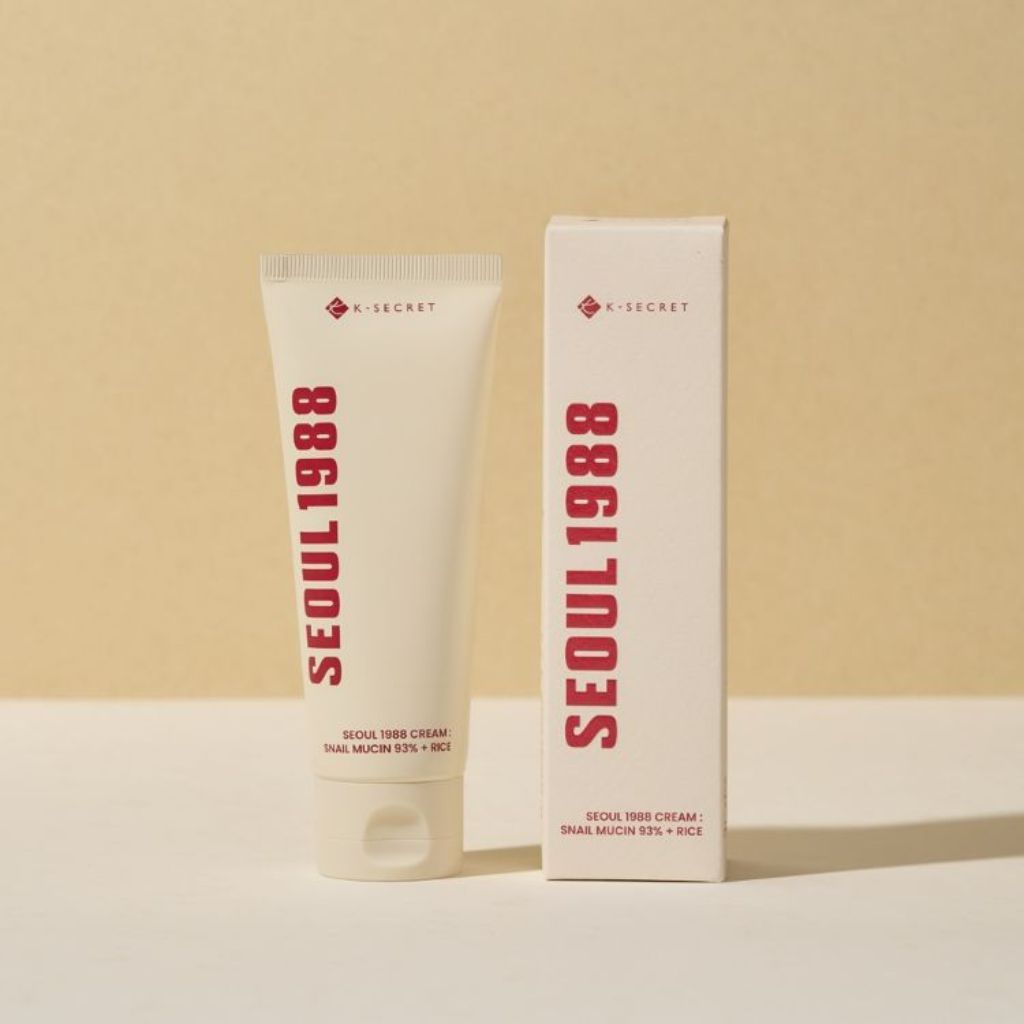 KSECRET - SEOUL 1988 Cream: Snail Mucin 93 Percent + Rice 50ml