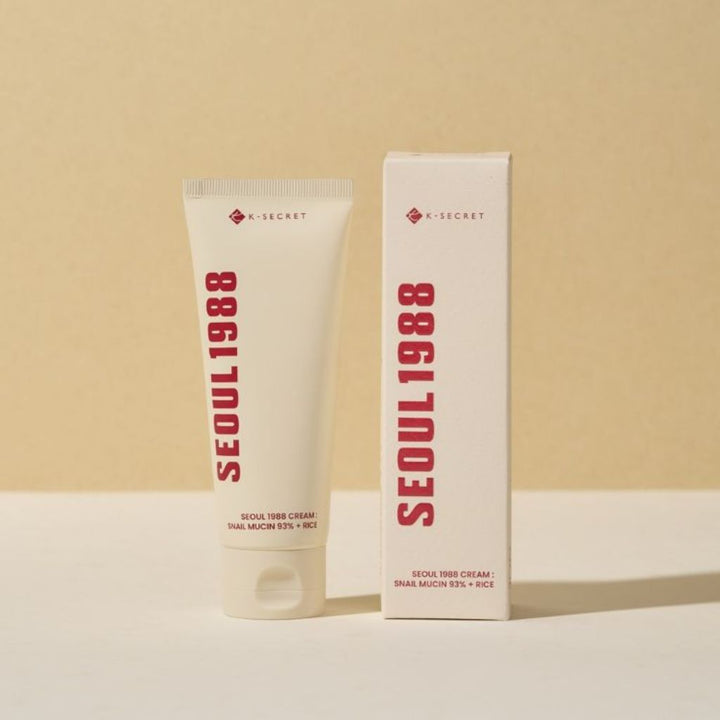 KSECRET - SEOUL 1988 Cream: Snail Mucin 93 Percent + Rice 50ml