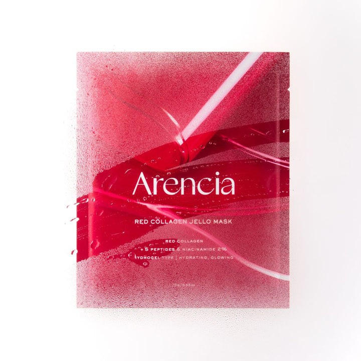 Arencia Red Collagen Jello Mask (4ea x 25g)