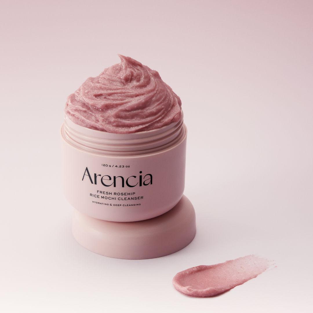 Arencia Fresh Rosehip Rice Mochi Cleanser 120g