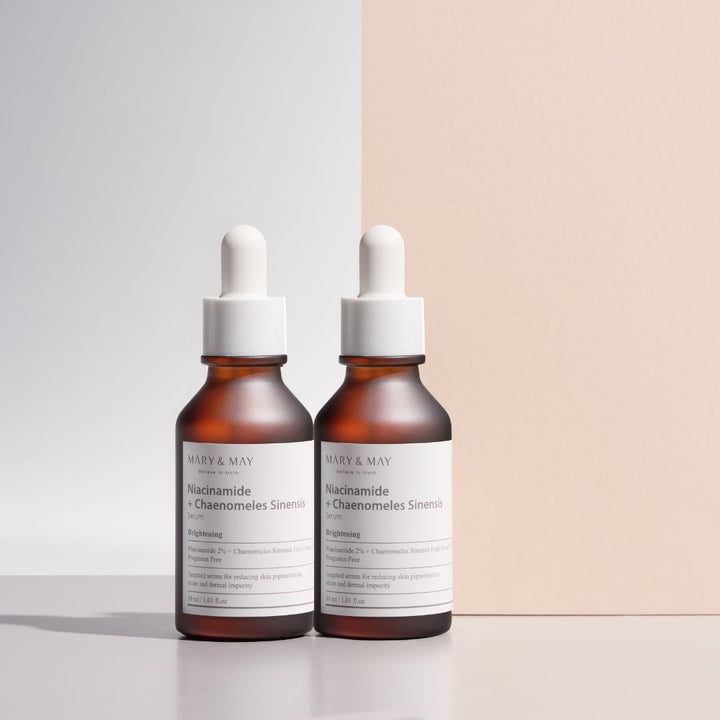 Mary&May Niacinamide Serum Duo Twin Pack (30ml x2 + Eye Cream 12g)