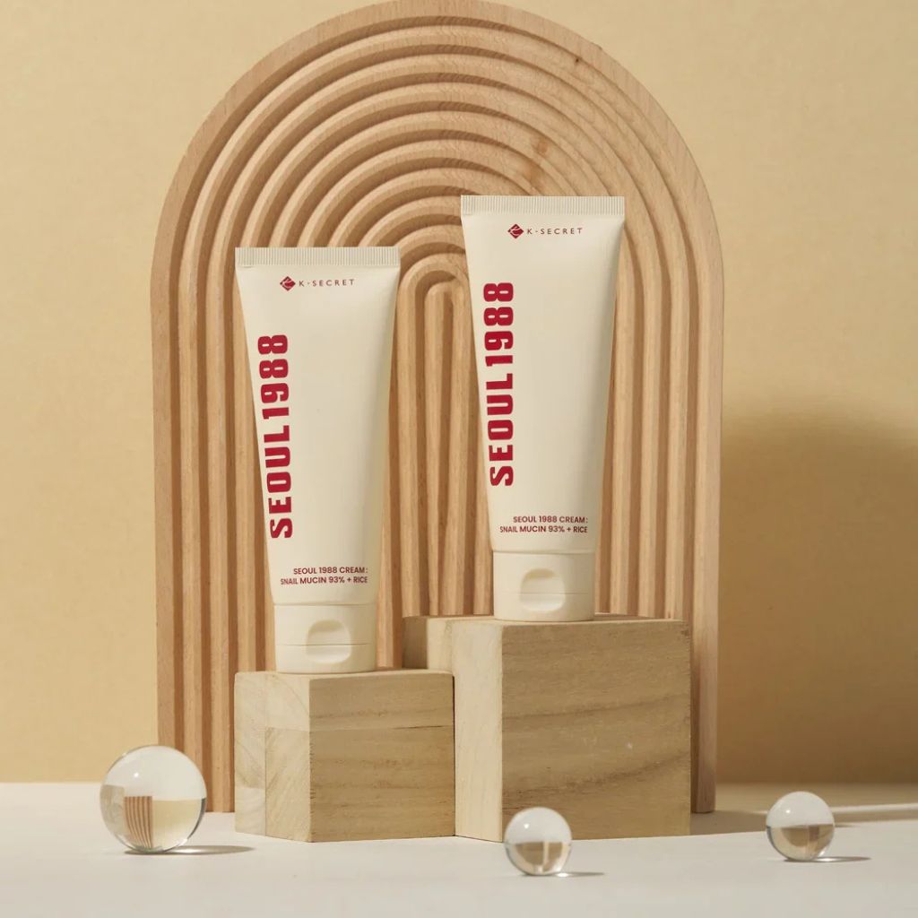 KSECRET - SEOUL 1988 Cream: Snail Mucin 93 Percent + Rice 50ml