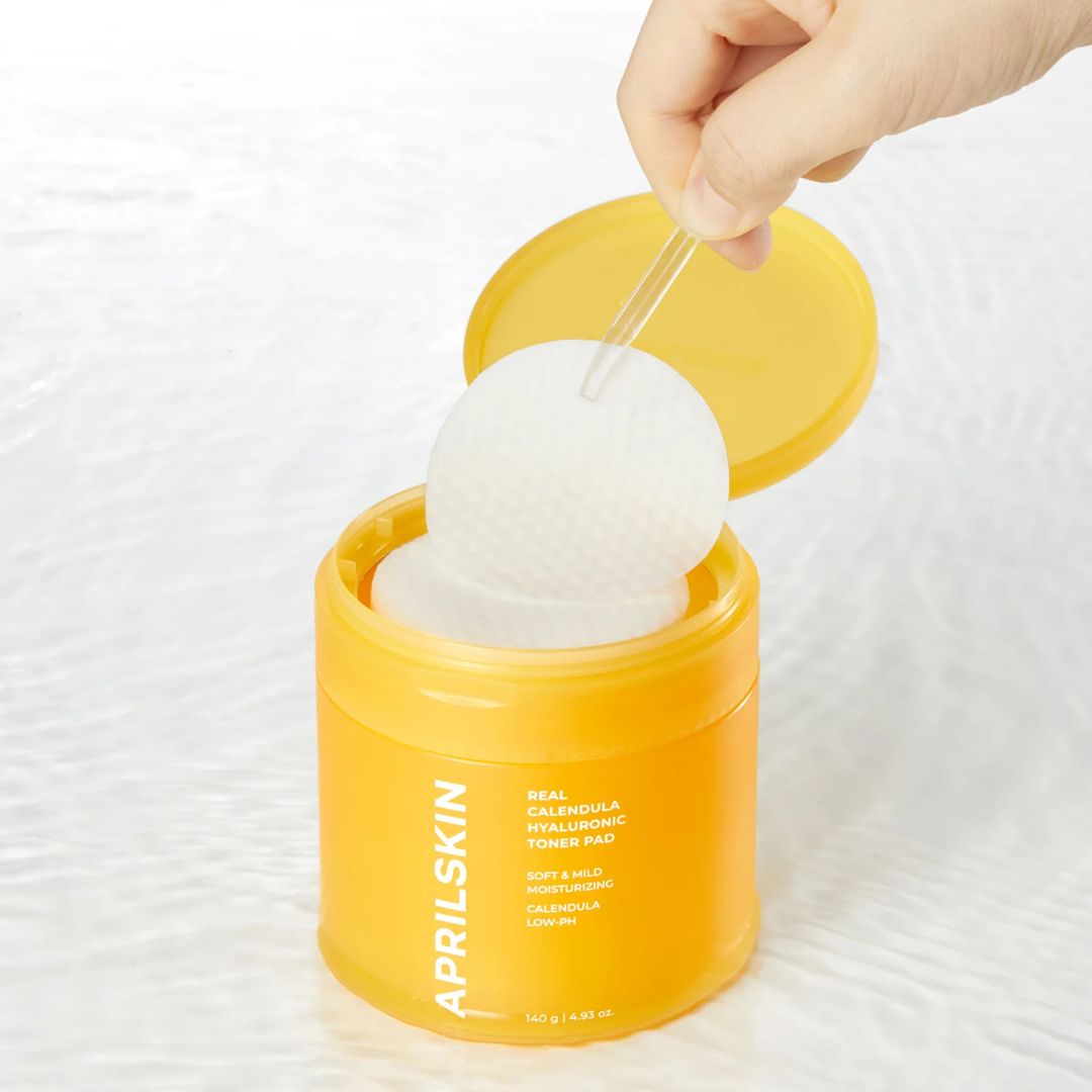 APRILSKIN - Calendula PHA Hyaluronic Toner Pads 140g 60 Pads