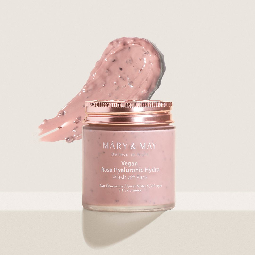 Mary & May Rose Hyaluronic Hydra Wash Off Pack 125g