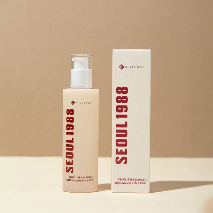 KSECRET - SEOUL 1988 Essence: Snail Mucin 97 Percent + Rice 100ml