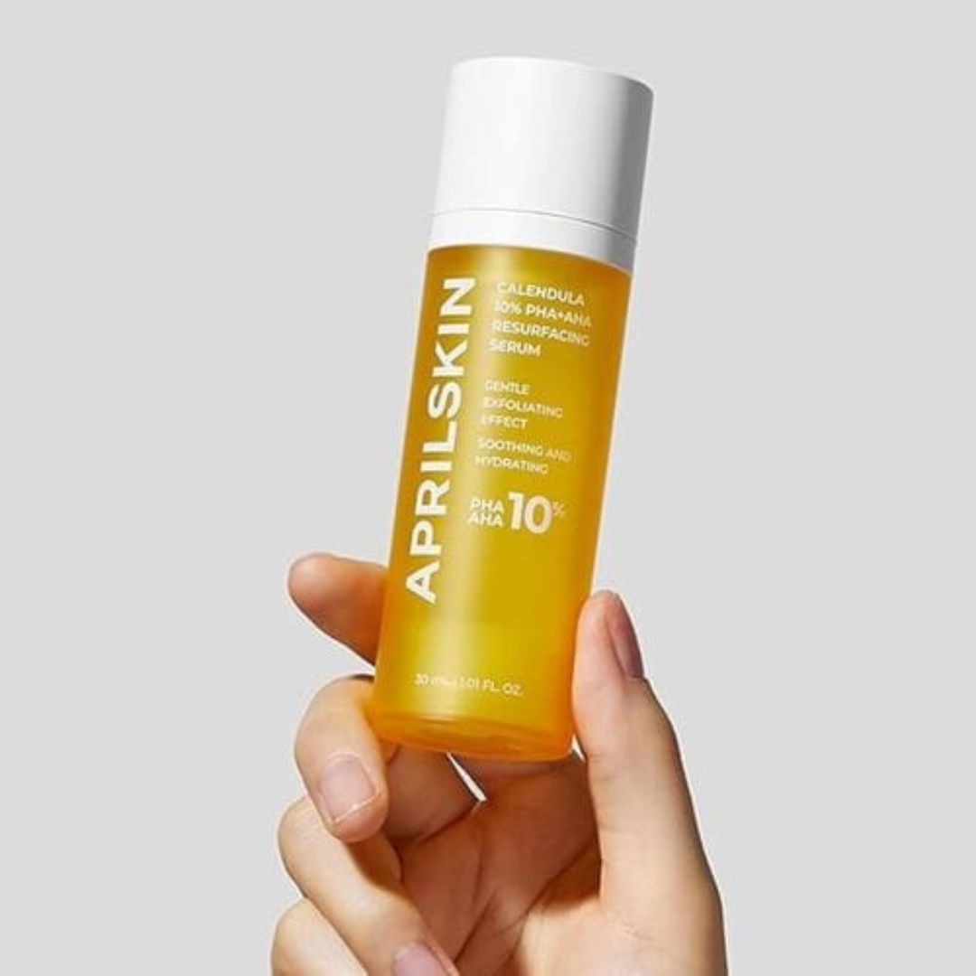 APRILSKIN - Calendula 10% PHA AHA Resurfacing Serum 30ml