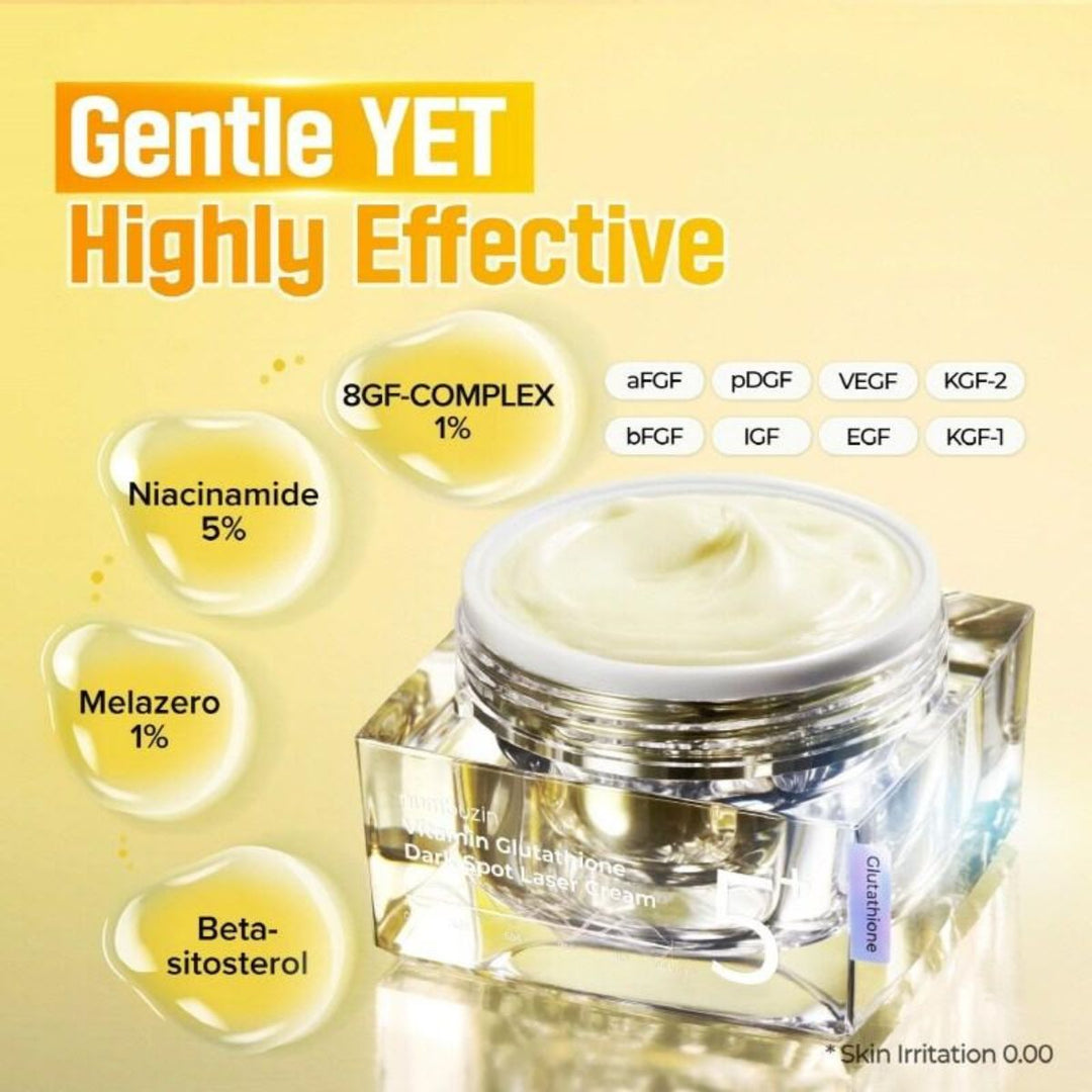 Numbuzin No.5+ Vitamin Glutathione Dark Spot Lase Cream 50ml